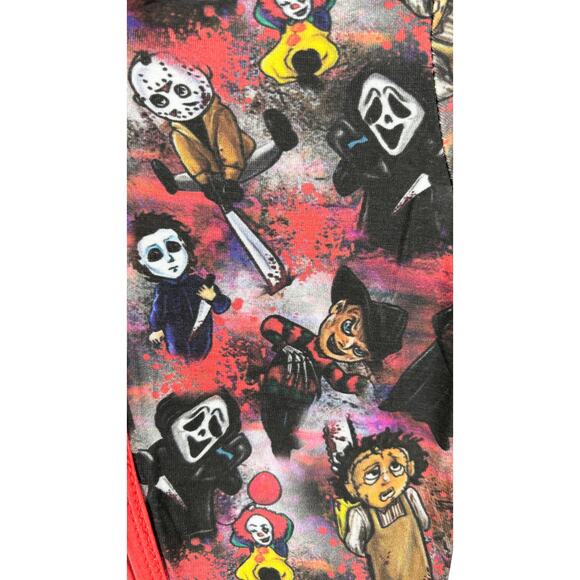 Jammies Double Zip Halloween Villain Pajama One Piece Baby Size 6-12 Months - Picture 2 of 6